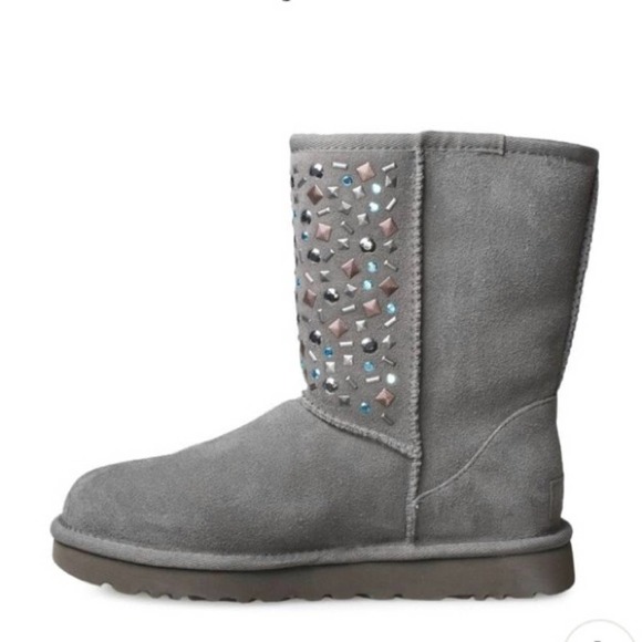 W Classic Charcoal Short Stud II Size 7 - Picture 4 of 10